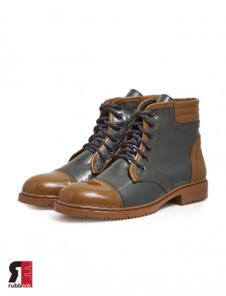 Latex Boots mit Schnürung -SOFORT LIEFERBAR